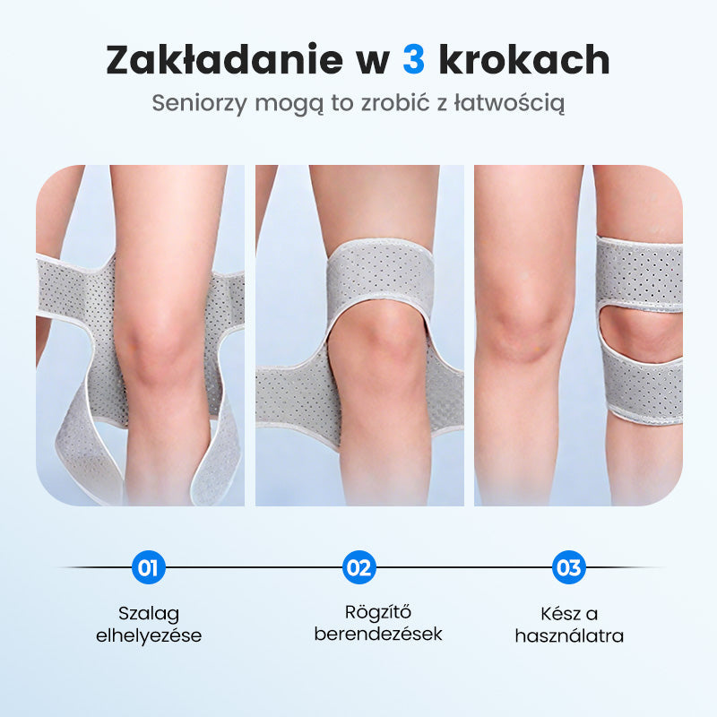 【M–XL】🏃‍♂️Nastaviteľná kolenná ortéza na posilňovanie pri športe