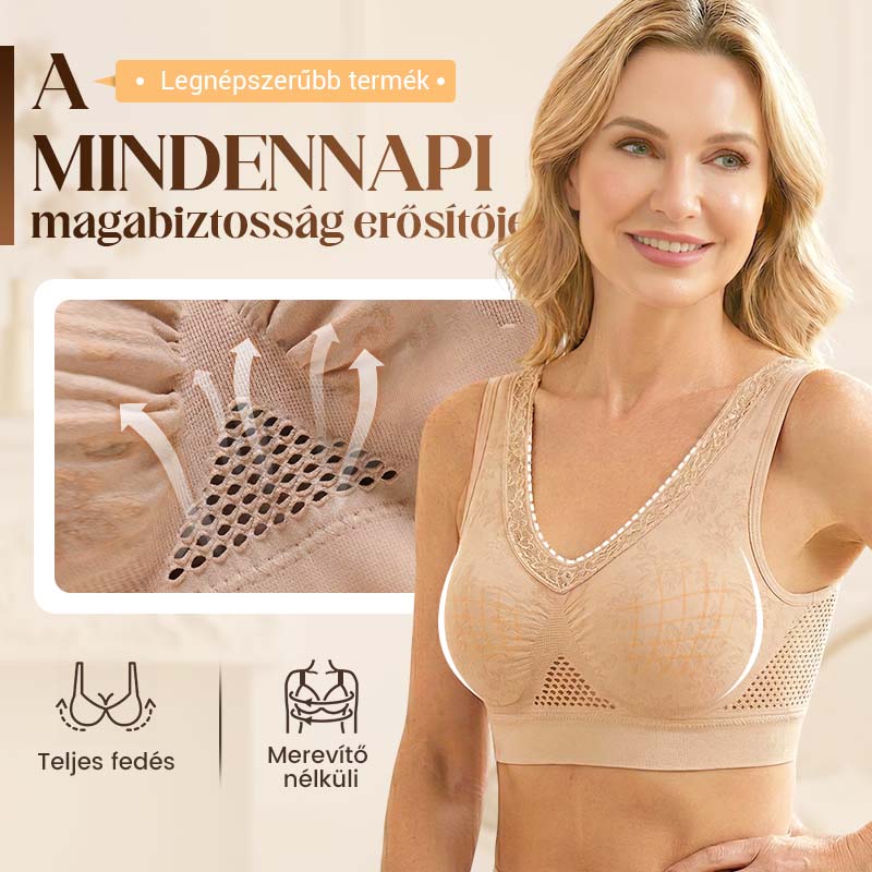 1 + 3 zadarmo – Bezdrôtová čipkovaná podprsenka poskytujúca vysokú oporu pre ženy – Skladom, platba pri prevzatí 💖👙