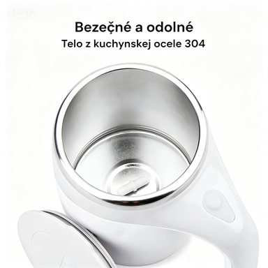 ☕ ZLATÝ StirMate | Magnetický hrnček s automatickým miešaním