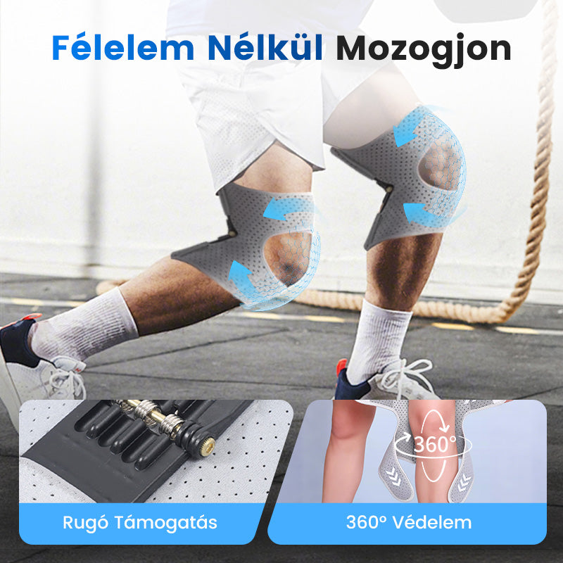 【M–XL】🏃‍♂️Nastaviteľná kolenná ortéza na posilňovanie pri športe