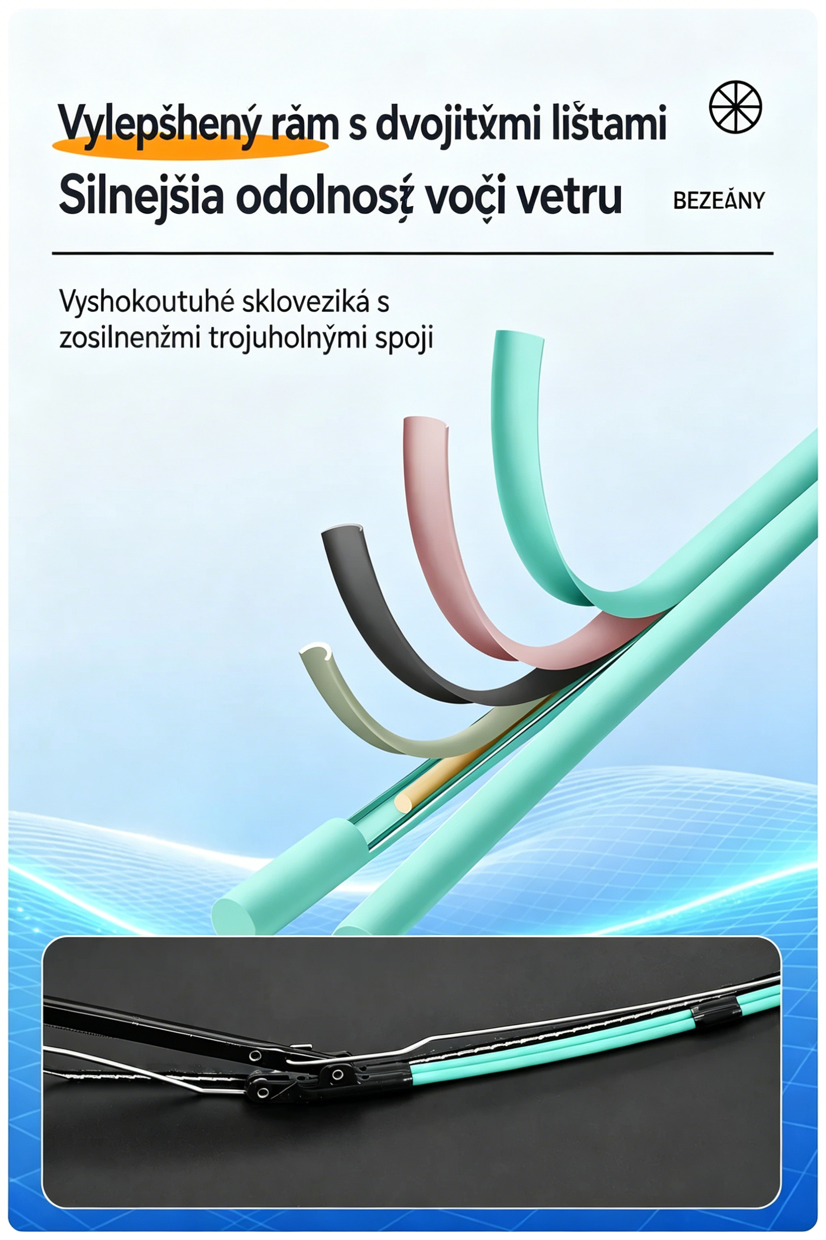☔️🛡️ StormGuard obrátený dáždnik – vetruvzdorný automatický skladací dáždnik s reflexnými okrajmi a UV ochranou