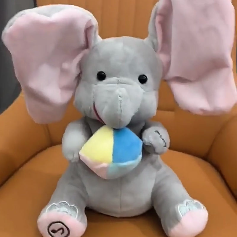 🐘Roztomilá plyšová hračka slon na schovávanou