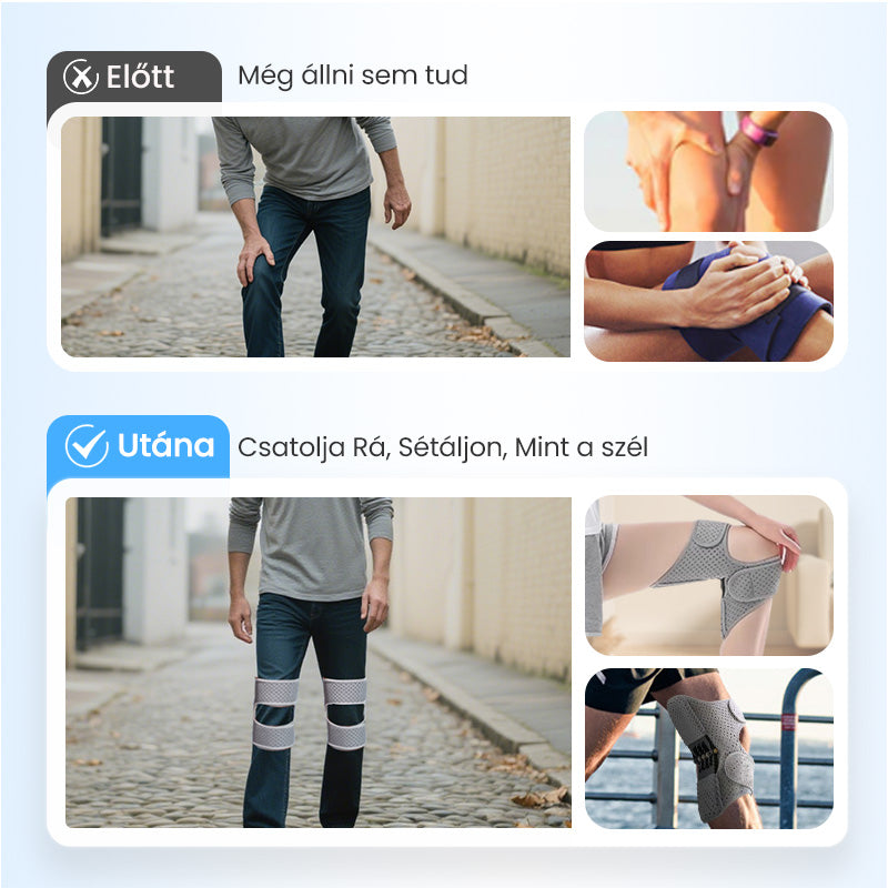 【M–XL】🏃‍♂️Nastaviteľná kolenná ortéza na posilňovanie pri športe