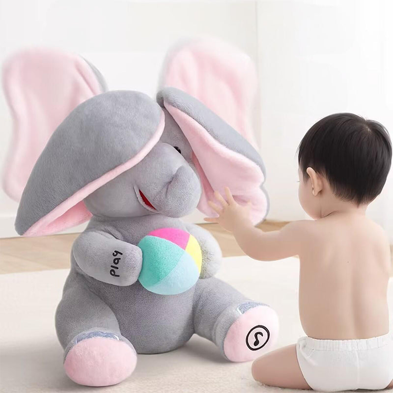 🐘Roztomilá plyšová hračka slon na schovávanou