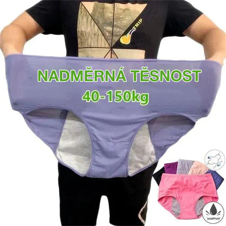 ✨New 2026 nepropustné kalhotky s vysokým pasem (3 proužky v jednom balení)