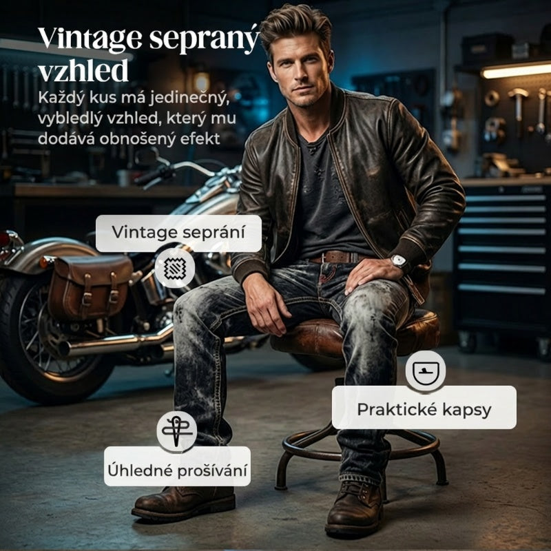 Pánská móda: kreativní, elastické džíny