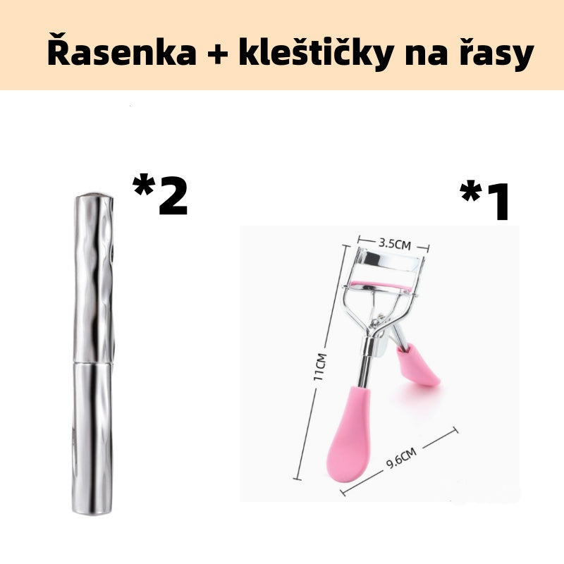 🔥 Vodeodolná a potu odolná predlžujúca a natáčacia riasenka