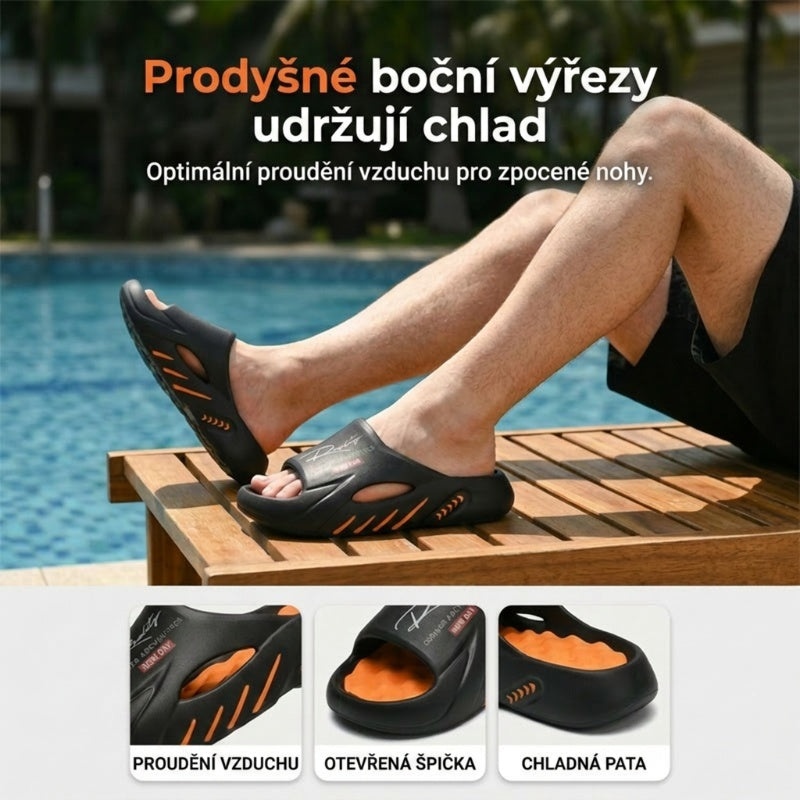 🔥Horká nabídka 2026 🔥Pánské pantofle s protiskluzovou silnou podrážkou