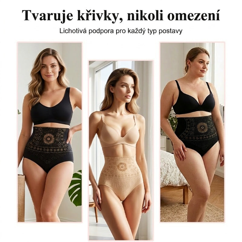 Tvarovací šortky s vysokým pasem