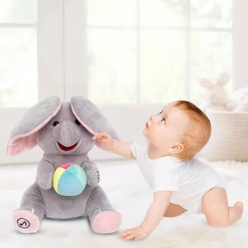 🐘Roztomilá plyšová hračka slon na schovávanou