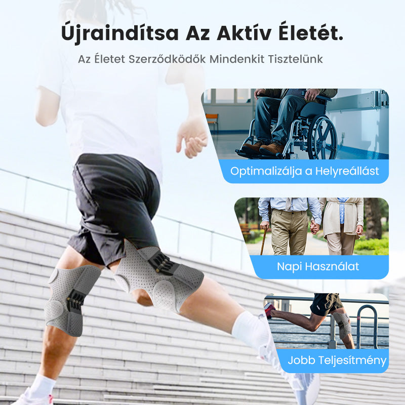 【M–XL】🏃‍♂️Nastaviteľná kolenná ortéza na posilňovanie pri športe