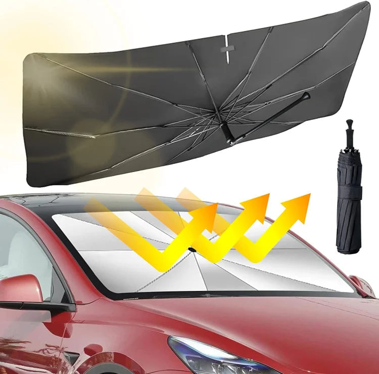 🌞 32% SLEVA 🌈 Skládací sluneční ochrana na čelní sklo automobilu