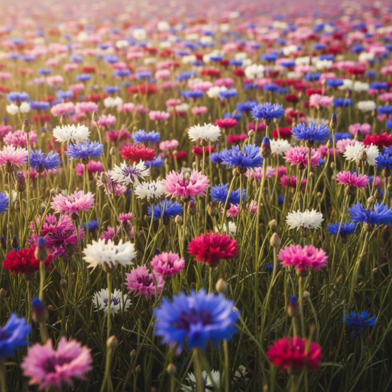 🌸 Semená chrpy – Neustále kvitnúca kvetinová krása od jari až po zimu 🌿