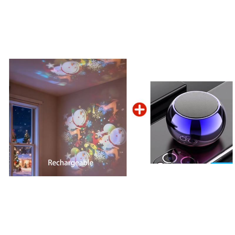 ✨Dynamicky rotujúci LED projektor🌌