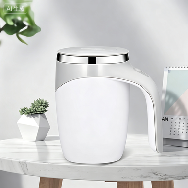 ☕ ZLATÝ StirMate | Magnetický hrnček s automatickým miešaním