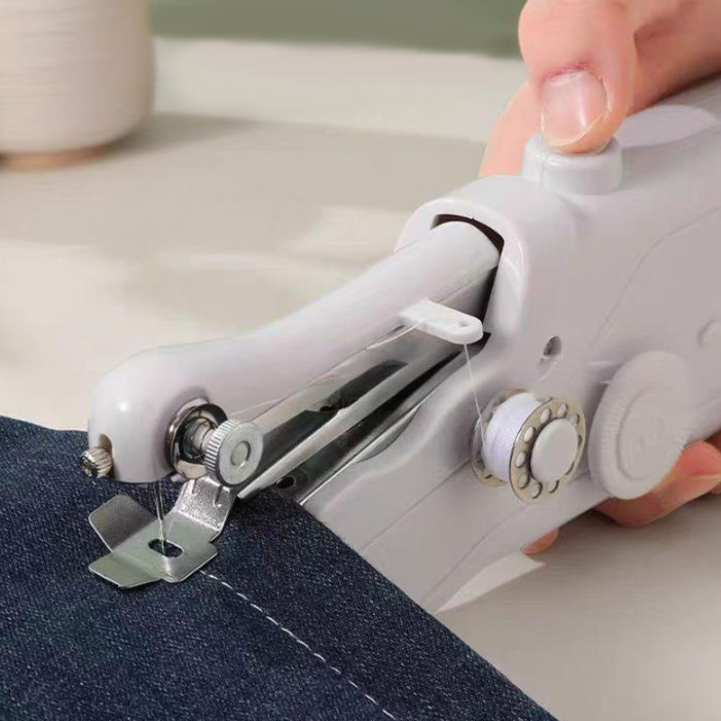 🧵Prenosný mini šijací stroj - elektrický a bezdrôtový