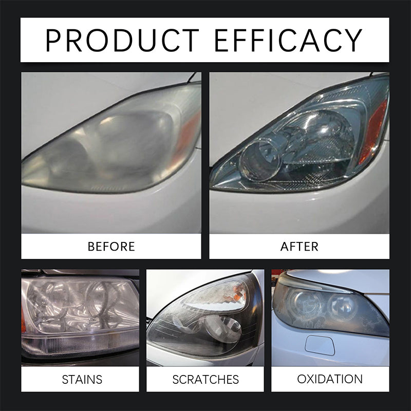 Sada pro renovaci automobilových světlometů – Odstranění žlutých skvrn