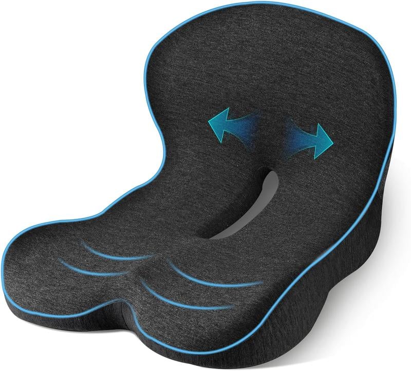 💺Protiskluzové sedadlo z paměťové pěny 💕 Pro maximální pohodlí při řízení
