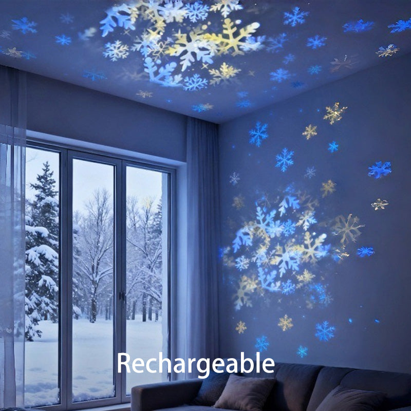✨Dynamicky rotujúci LED projektor🌌