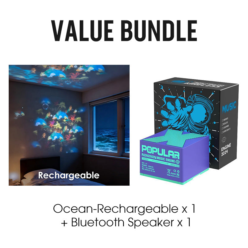 ✨Dynamicky rotujúci LED projektor🌌