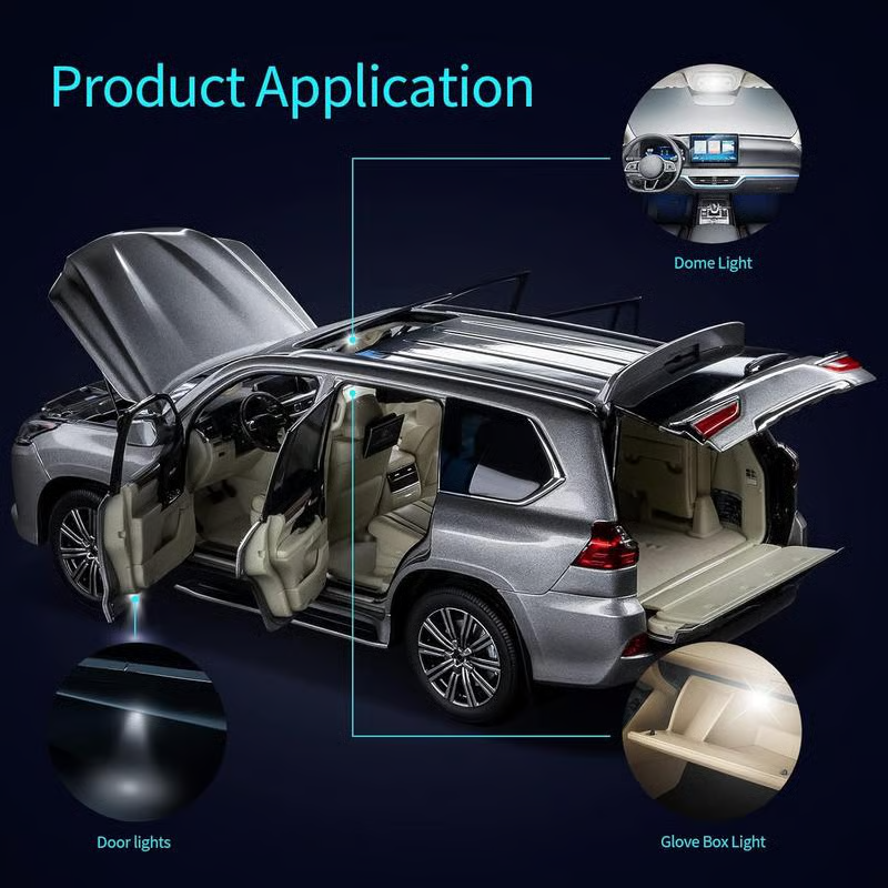 💡 42 kusů, extrémně jasná LED sada vnitřního osvětlení automobilu – Plug & Play aktualizace pro váš automobil✨