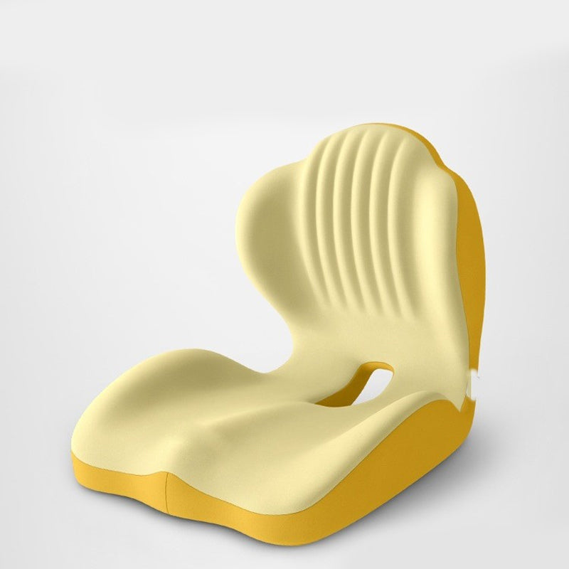 🚀💺 Ergonomický sedací polštář s opěrkou bederní páteře