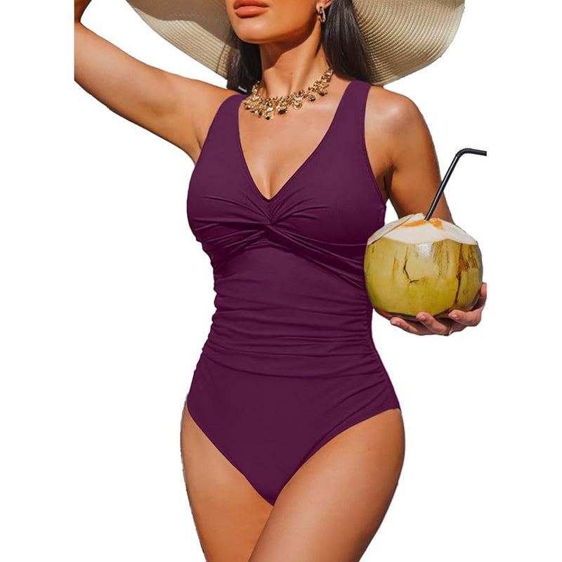 ☀️🏖️Dámské jednodílné plavky, které zdůrazňují pas😍