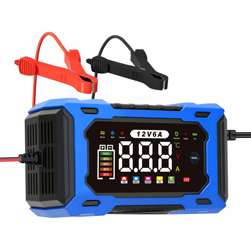 ⏰🔋 12V, 6A Chytrá nabíječka autobaterií 🚗⚡