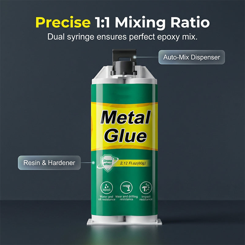 Super Pevné AB Lepidlo na Kov 🛠️