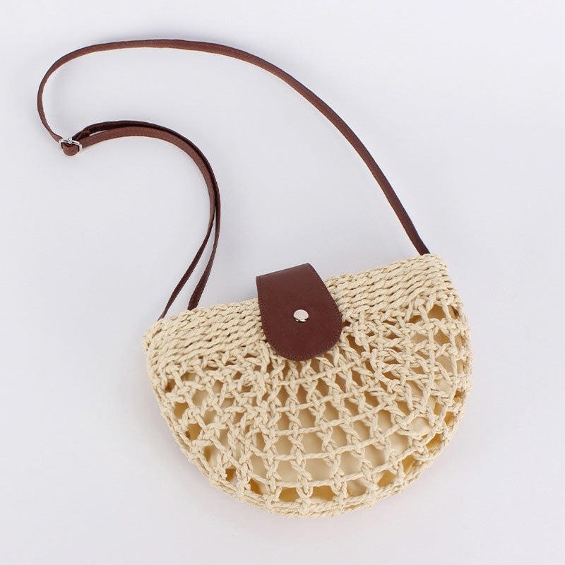 Tkaná crossbody kabelka pro ženy