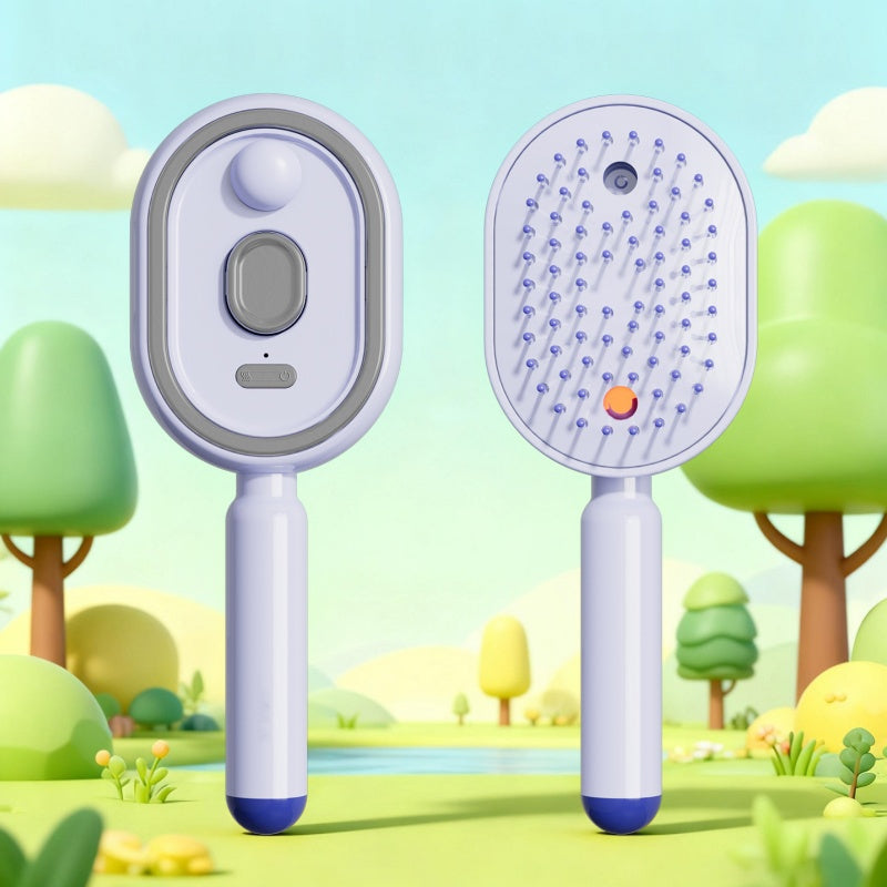✨Elektrický zvlhčující masážní hřeben | Zvlhčující hydratace + vysokofrekvenční vibrační masáž