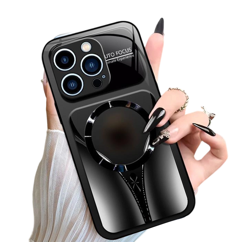 📱✨ Magnetické pouzdro na telefon z tvrzeného skla – odolné proti nárazům, kompatibilní s MagSafe ✨