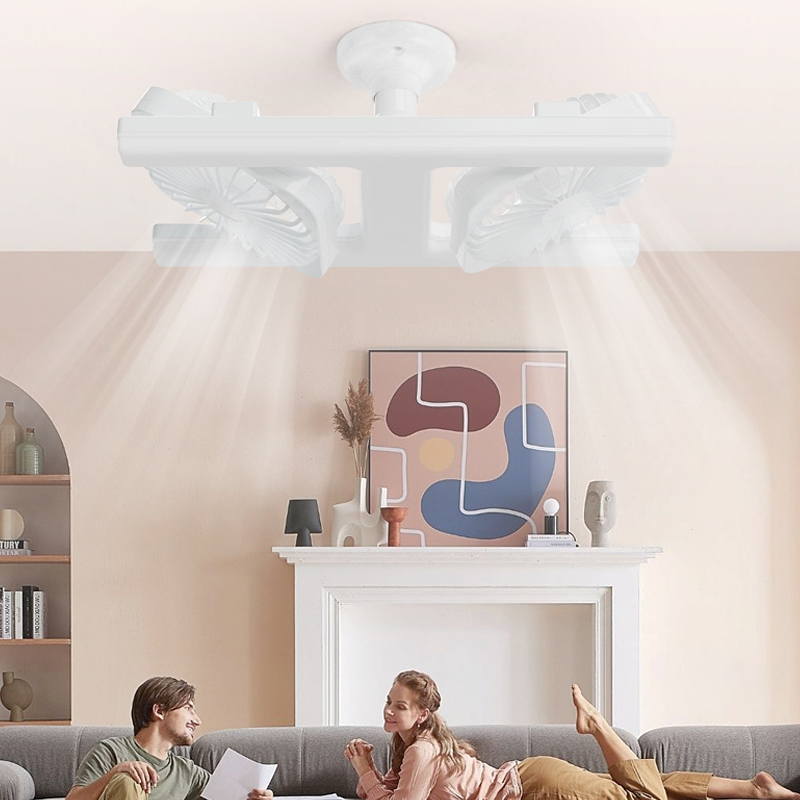 📢📢 SLEVA 50 % !!!⏰Moderní 2-v-1 LED stropní ventilátor se světlem