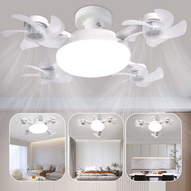 🌀 Stropní ventilátor s LED lampou a dálkovým ovládáním