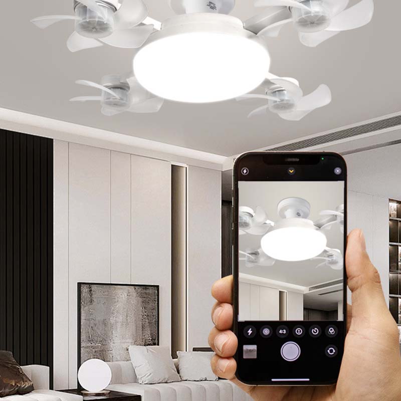 🌀 Stropní ventilátor s LED lampou a dálkovým ovládáním