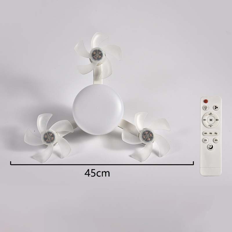 🌀 Stropní ventilátor s LED lampou a dálkovým ovládáním